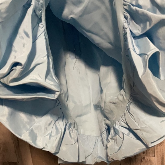 Gunne Sax Vintage Girls Blue Lace Party Dress 7 - Picture 4 of 9